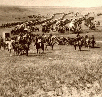 Art, Fotografa, El ejrcito de Custer antes de la Batalla de Bighorn, USA
